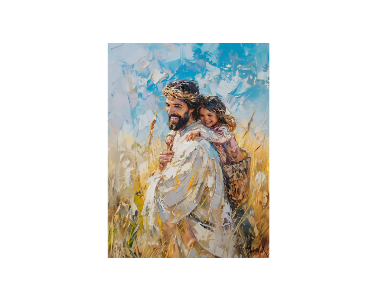 Carried in His Love: A Walk of Faith