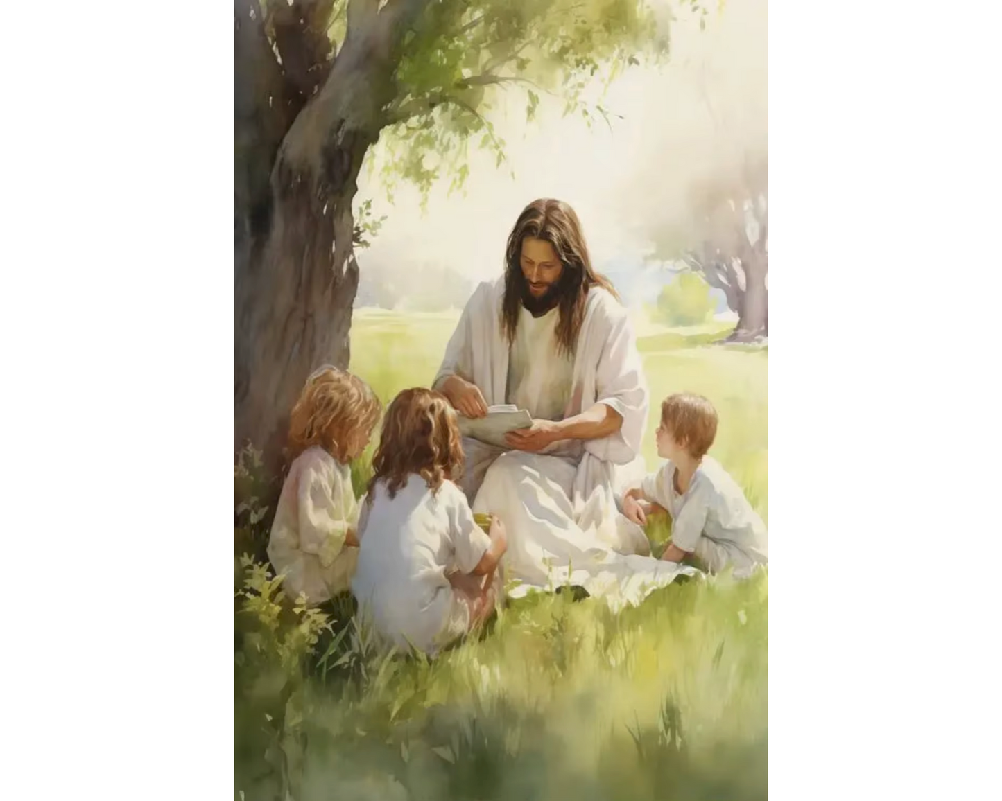 Jesus and the Children – A Moment of Divine Love
