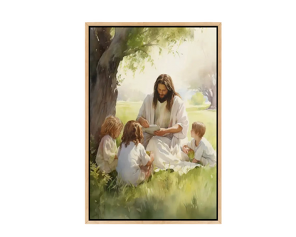 Jesus and the Children – A Moment of Divine Love