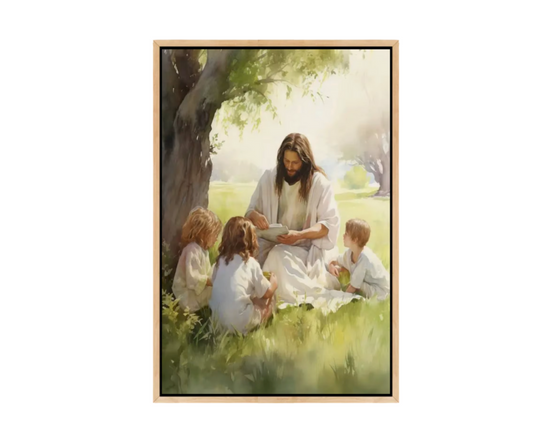 Jesus and the Children – A Moment of Divine Love