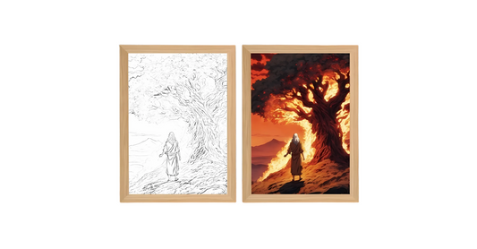 The Burning Bush: From Vision to Revelation